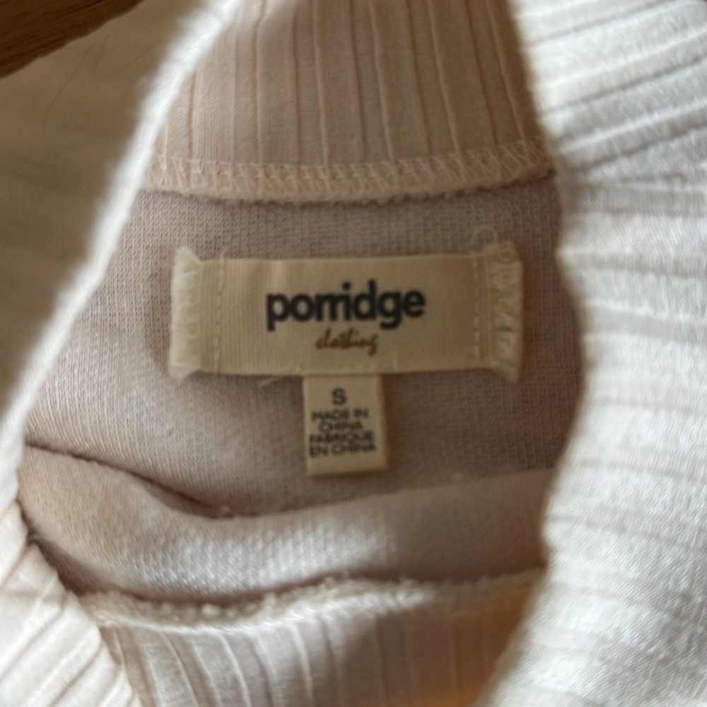 White Sherpa Sweatshirt - Picture 2 of 4